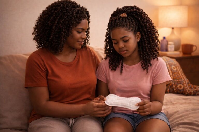 Signs Your Child is Experiencing Her Period for the First Time
