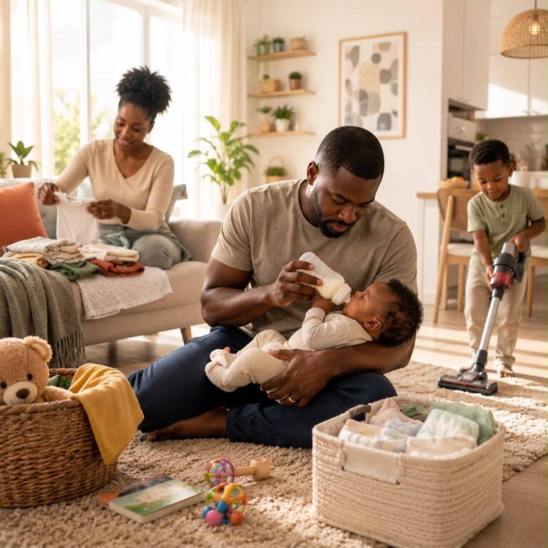 How African Men can Break the Cycle of leaving Childcare to Women
