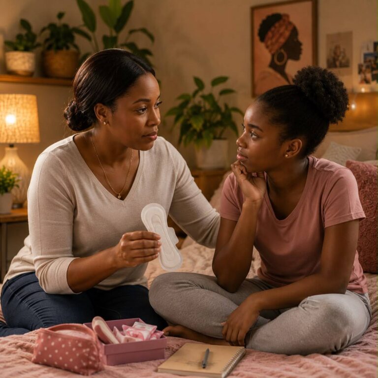 Talking to your daughters about menstruation and sexual health