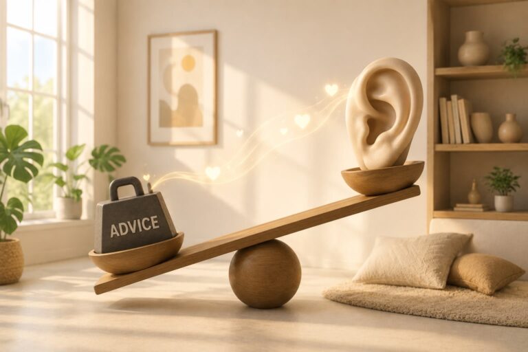 Why Listening is More Powerful than Advice