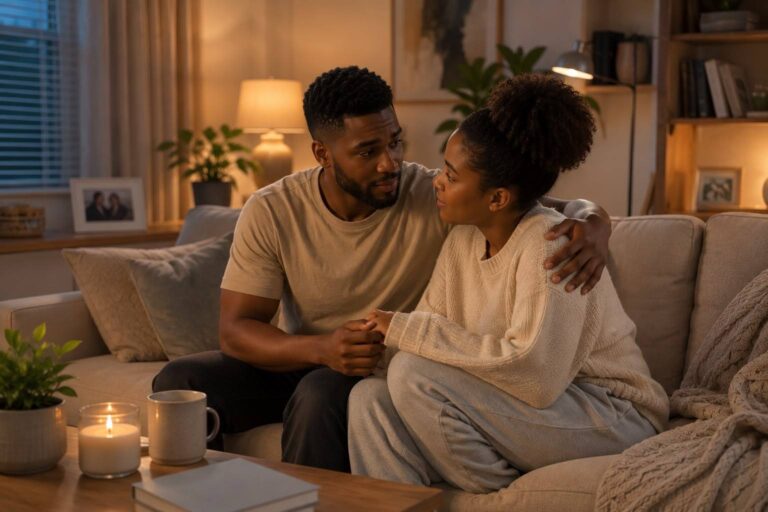How to Support Her Without Trying to Fix Everything